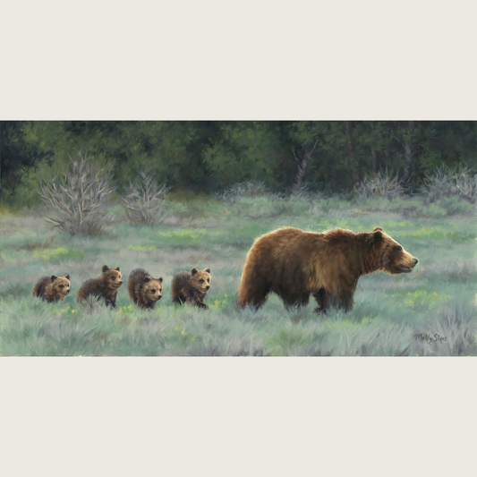 399 and Her Quadruplets ~ Print
