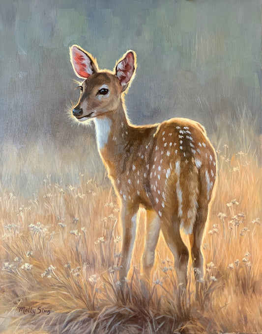 SOLD ~ All Aglow ~ 12" x 16" ~ Print