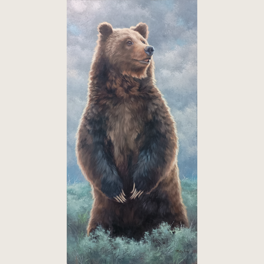 SOLD ~ Queen of Tetons ~ 40" x 20" ~ Beartooth Gallery