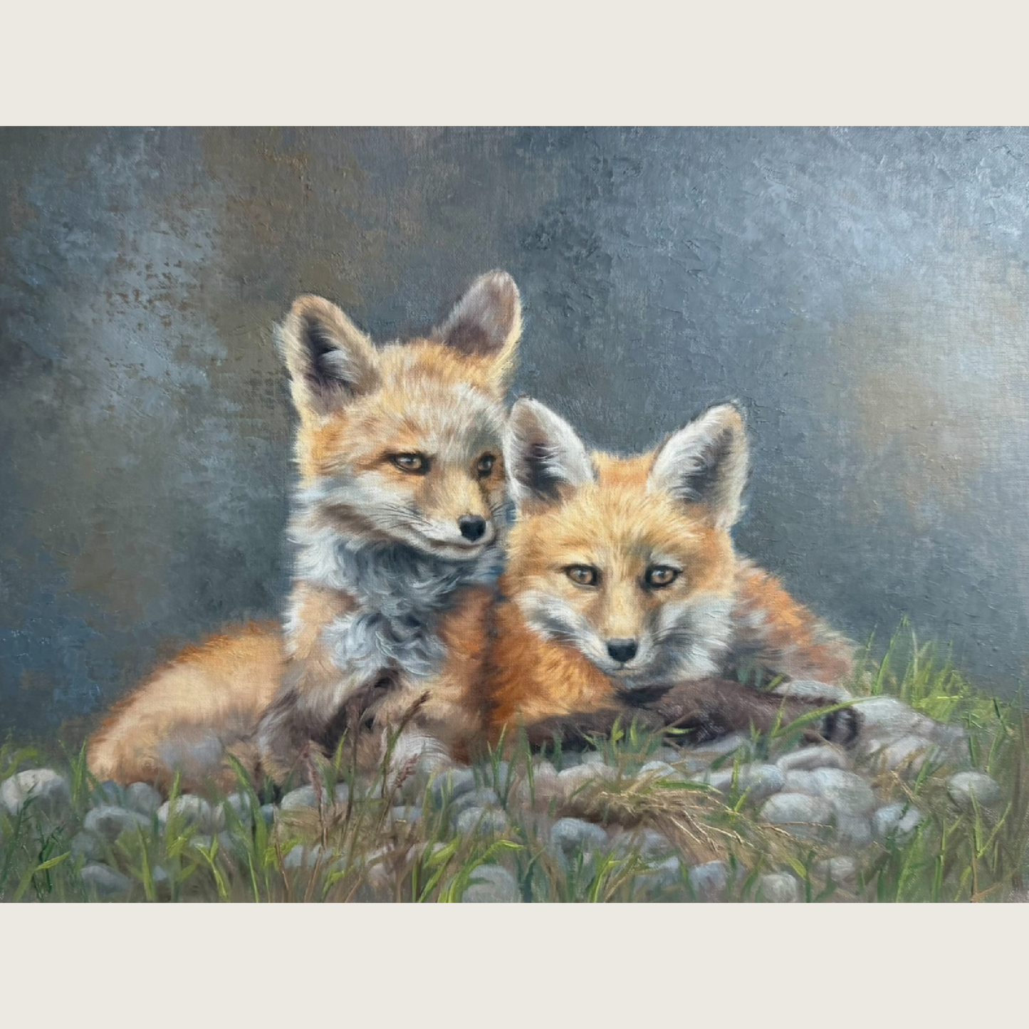 Best Mates ~ 12" x 16"