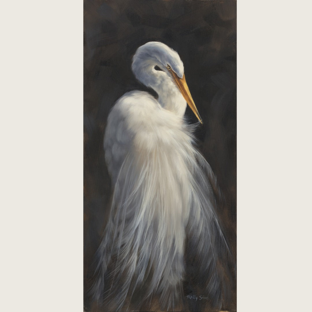 Dressed in White ~ 12" x 24" ~ Print
