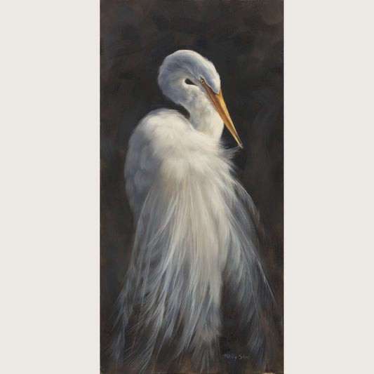 Dressed in White ~ 12" x 24" ~ Print
