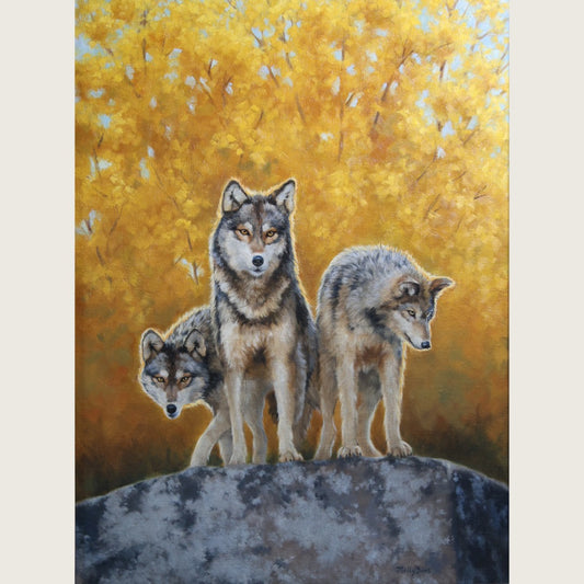 Leader of the Pack ~ 18" x 24"