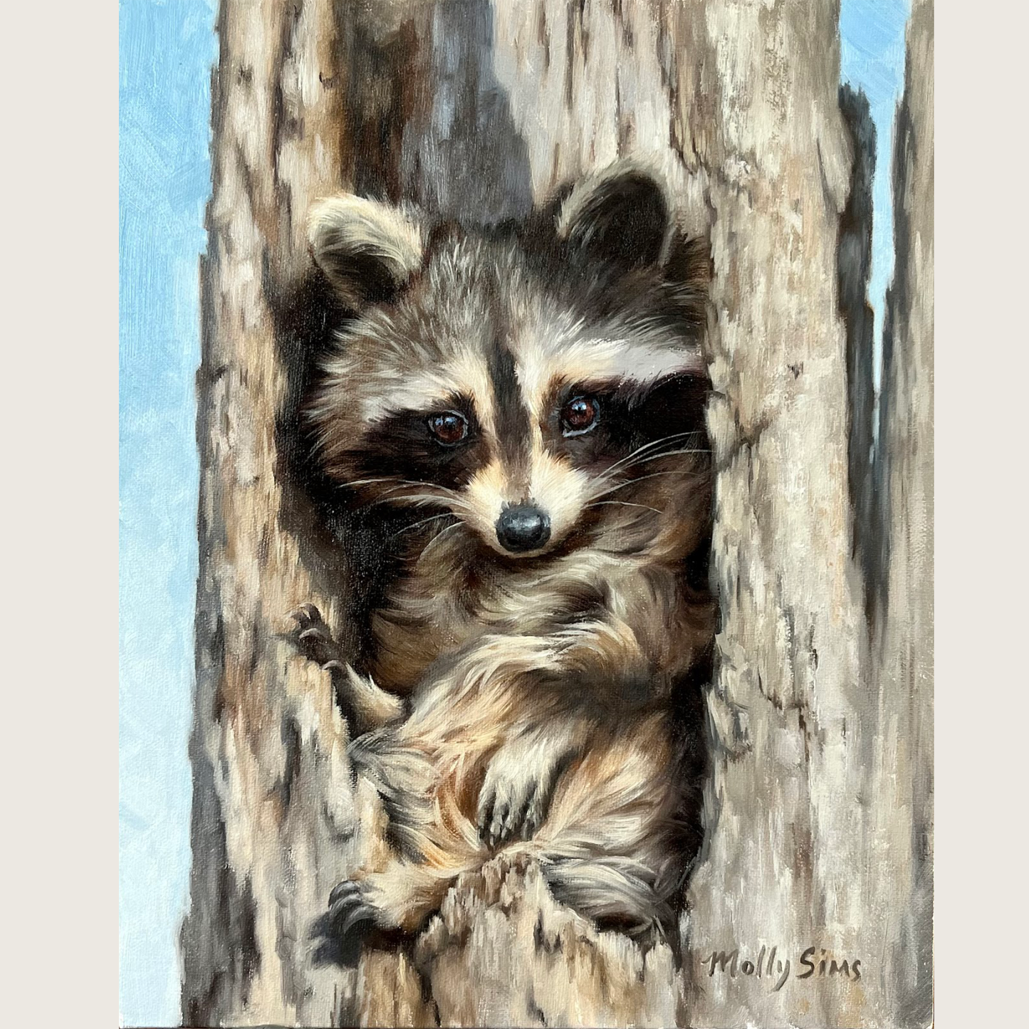 SOLD ~ Little Rascal ~ 8" x 10"