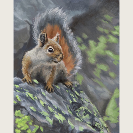 On Alert ~ 8" X 10" ~ Print