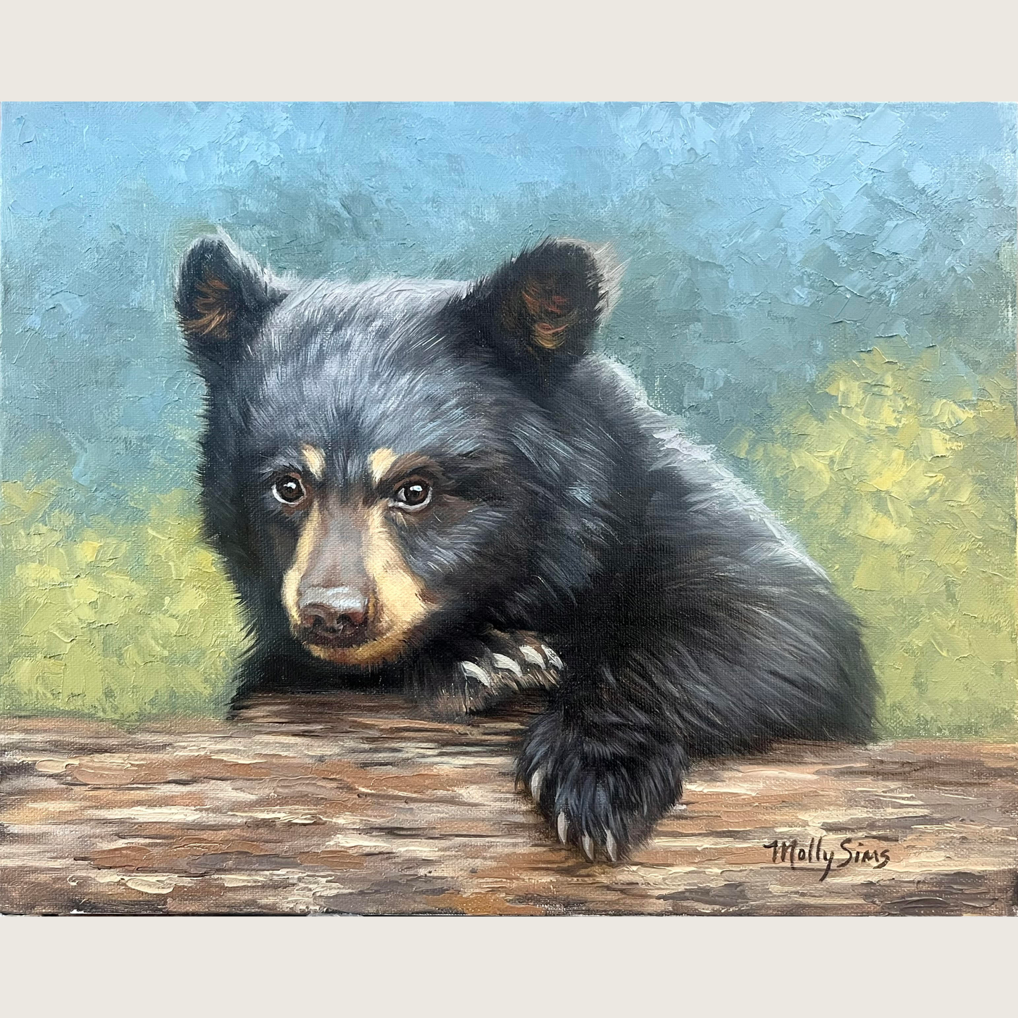Sweet Bear ~ 8" x 10"