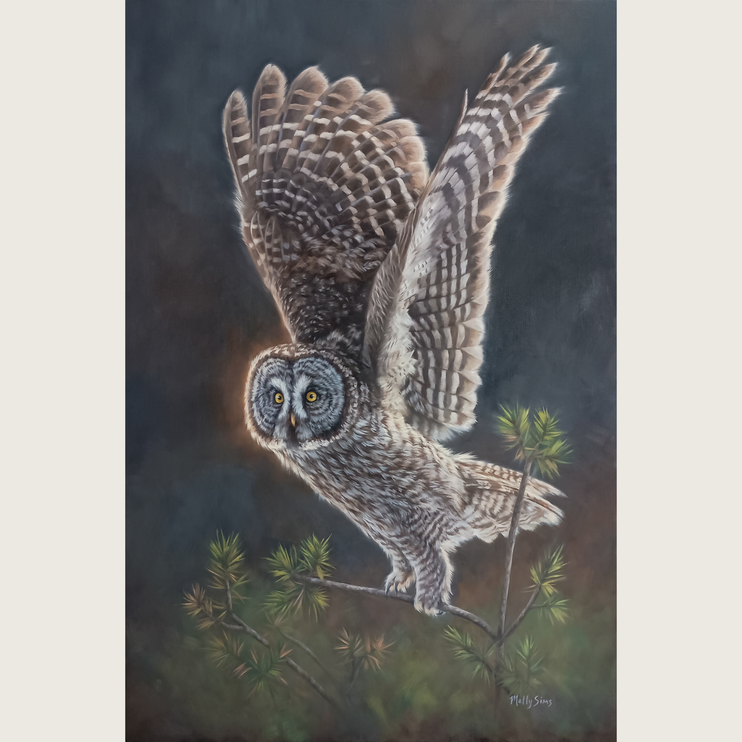 SOLD ~ The Guardian ~ 24" x 36"