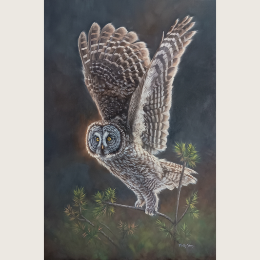 SOLD ~ The Guardian ~ 24" x 36"